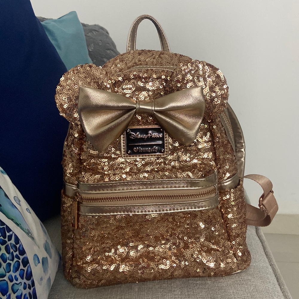 Sequined Disney Backpack - image 1